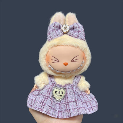 17cm Cute Labubu Doll Clothes