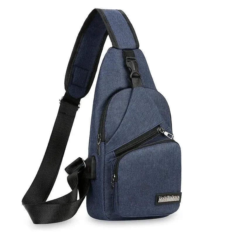 Unisex One-Shoulder Chest Bag
