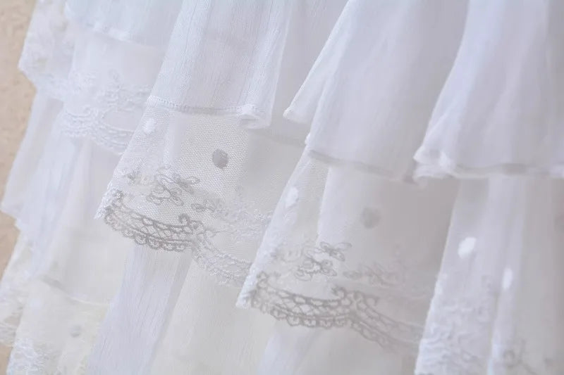 Women’s Gothic Lace Tutu Skirt