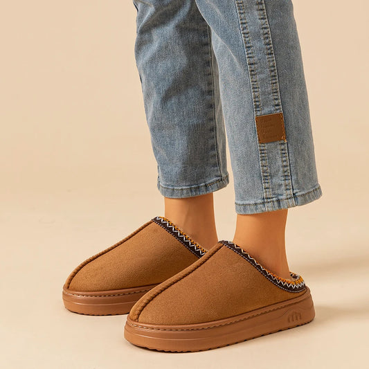 Winter Plush Slippers Couple