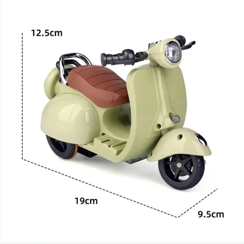 Mini Labubu Doll Motorcycle Toy