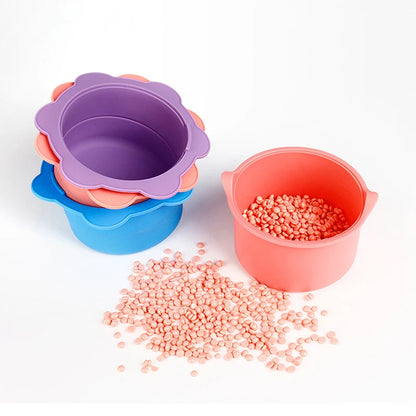 Heat-Resistant Silicone Wax Warmer Bowl with Stirring Stick