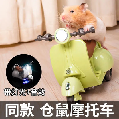 Mini Labubu Doll Motorcycle Toy