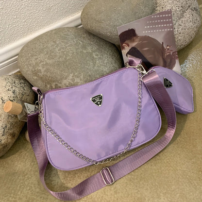 Nylon Crossbody Bag Women