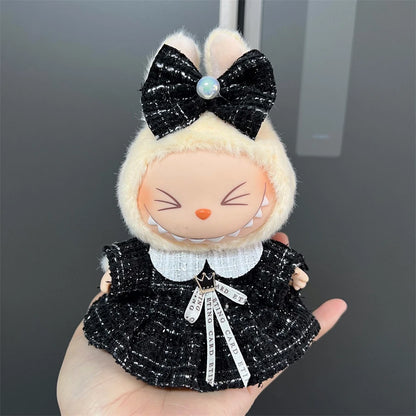 17cm Cute Labubu Doll Clothes