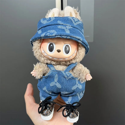 17cm Cute Labubu Doll Clothes