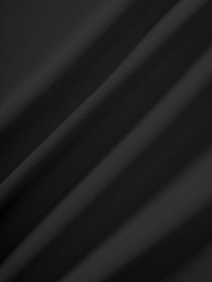 Solid Color High Waist Skirt