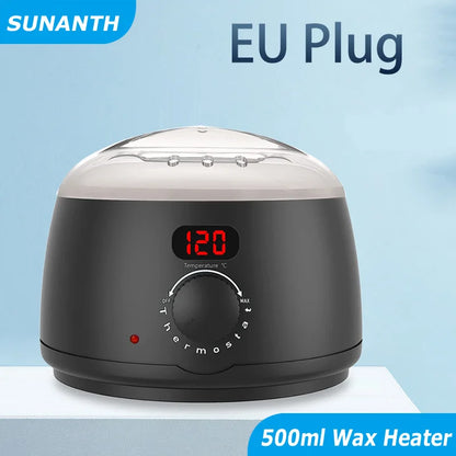 Wax Heater 500ML Set with Digital Display + 200g Wax Beans