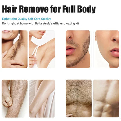 Wax Heater 500ML Set with Digital Display + 200g Wax Beans