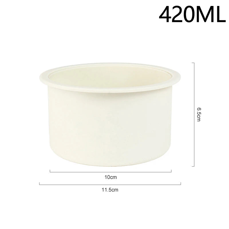 Heat-Resistant Silicone Wax Warmer Bowl with Stirring Stick