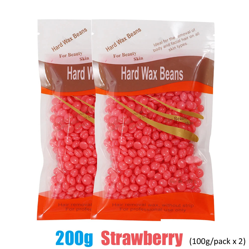 Wax Heater 500ML Set with Digital Display + 200g Wax Beans