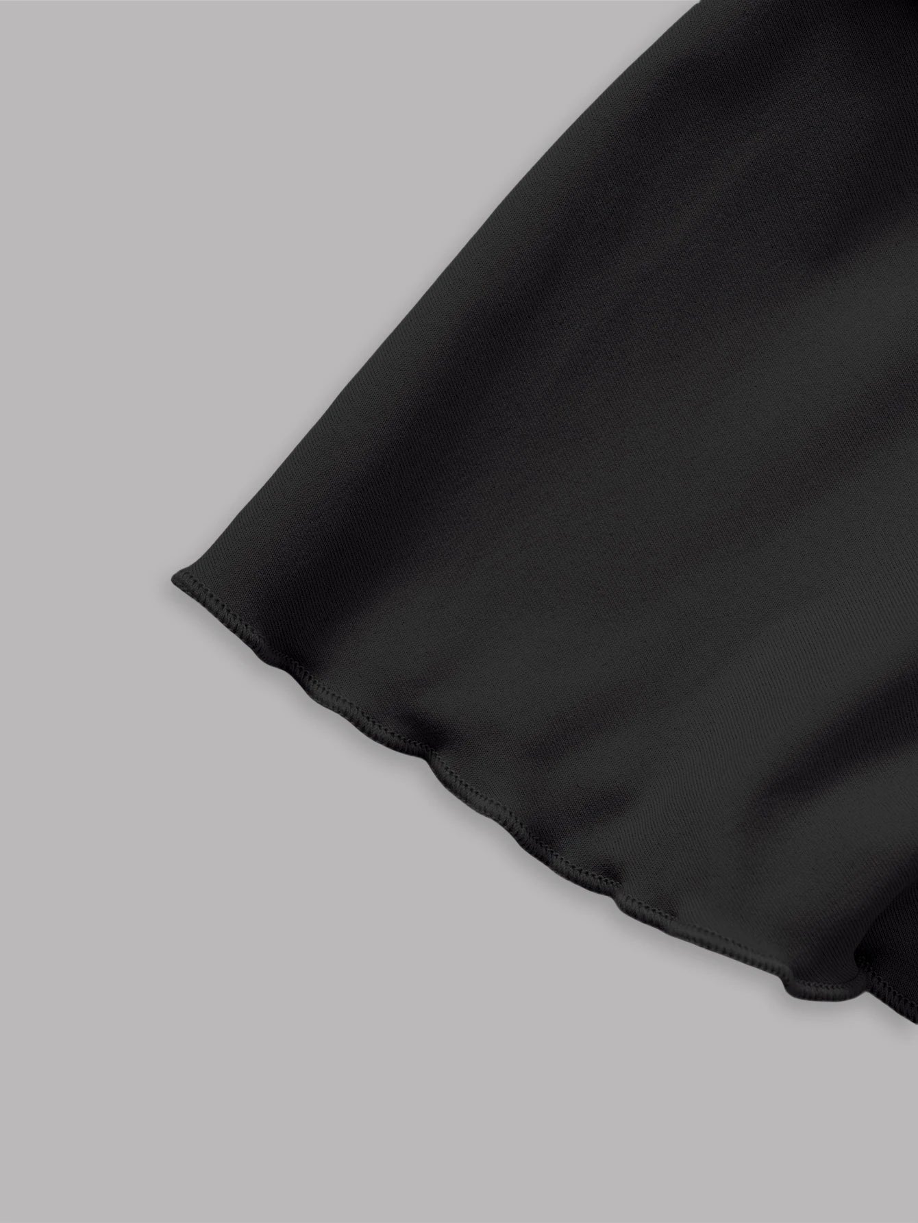 Solid Color High Waist Skirt