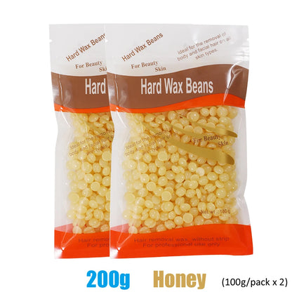 Wax Heater 500ML Set with Digital Display + 200g Wax Beans