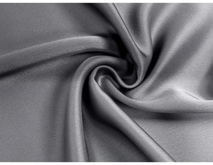 Elegant Satin Maxi Skirt