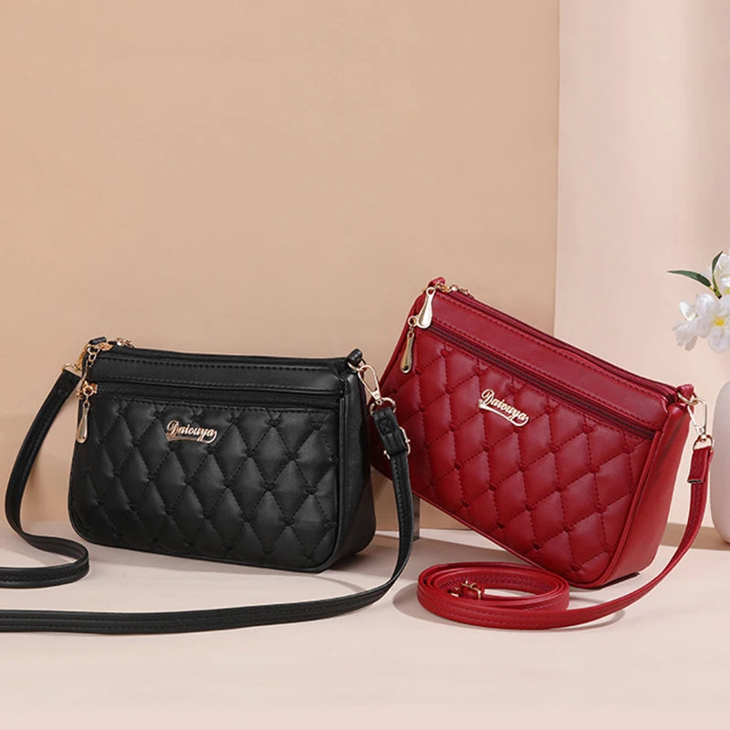 Women’s Embroidery Leather Handbag