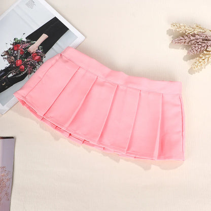 Ultrashort Jk Skirts Plaid Cosplay Costume Skirt Japanese Style Summer Schoolgirl Pleated Skirts Vintage Sexy Clubwear Skirt