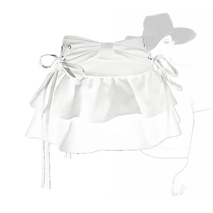 New Fashion Women Hot Girl Sweet Kawaii Bow Vintage Y2k Clothes American Streetwear Sexy Summer A-line Gothic Mini Denim Skirts