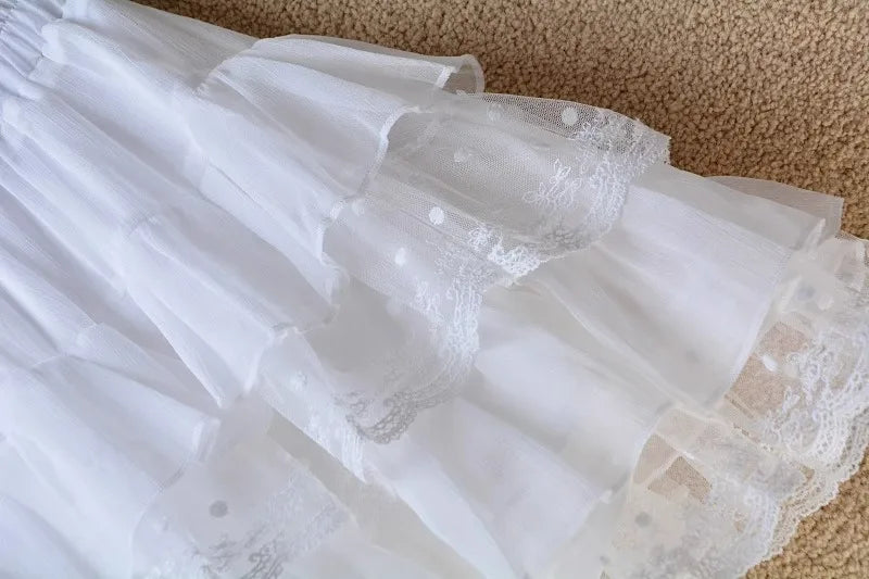 Women’s Gothic Lace Tutu Skirt