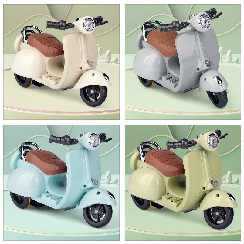 Mini Labubu Doll Motorcycle Toy
