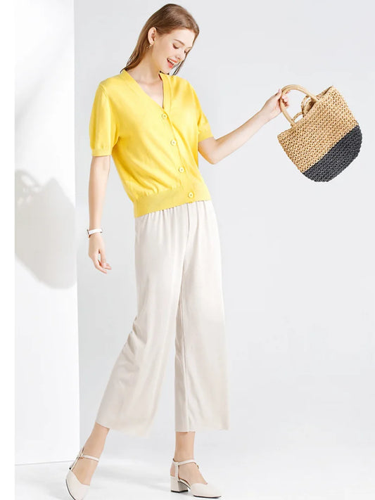Wide Leg Summer Pants