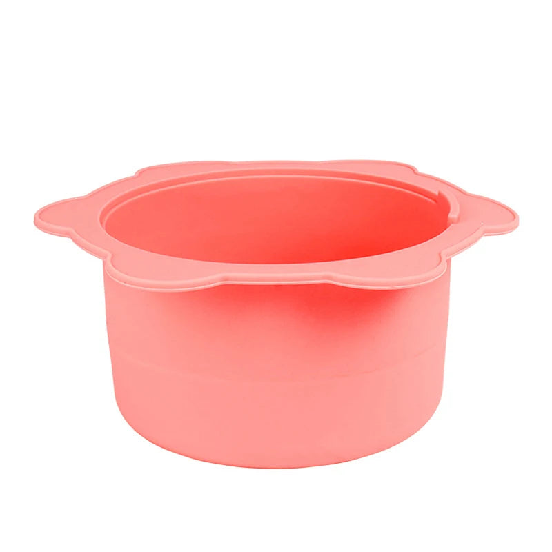 Heat-Resistant Silicone Wax Warmer Bowl with Stirring Stick