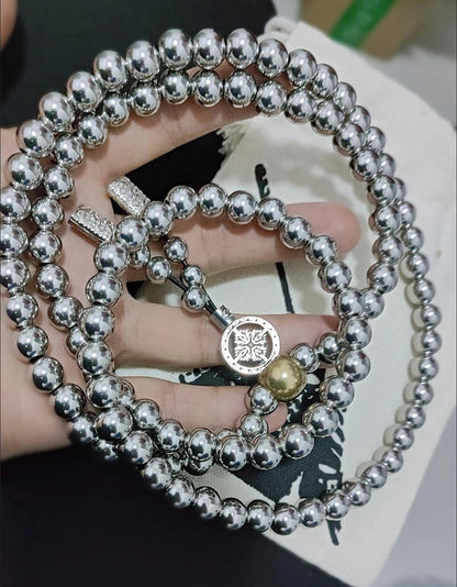 Bold Steel Bracelet Chain