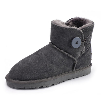 Winter Cotton Flat Shoes