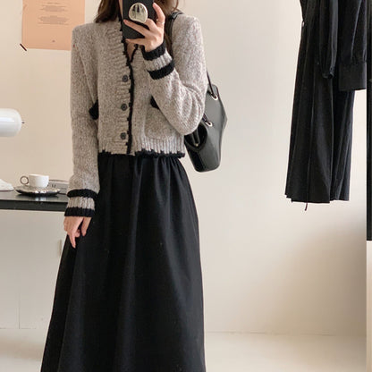 French Style Spring Knit Cardigan