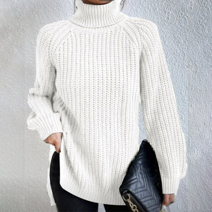 Women’s Split Turtleneck Pullover