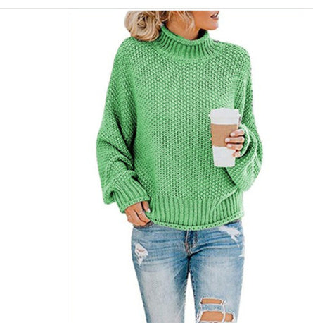 Winter Turtleneck Knitted Sweater