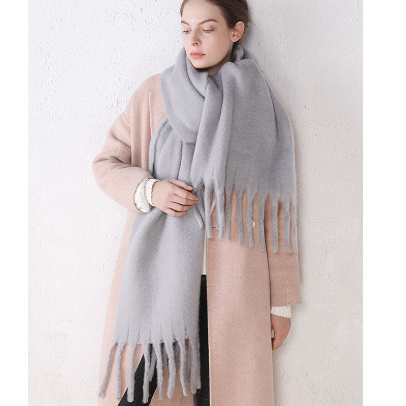 Women's New Thick And Warm Shawl Cashmere