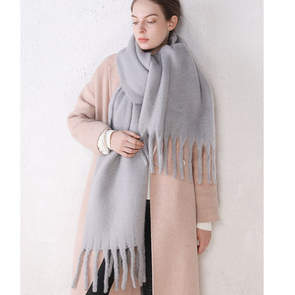 Women's New Thick And Warm Shawl Cashmere