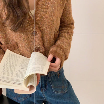 French Style Spring Knit Cardigan