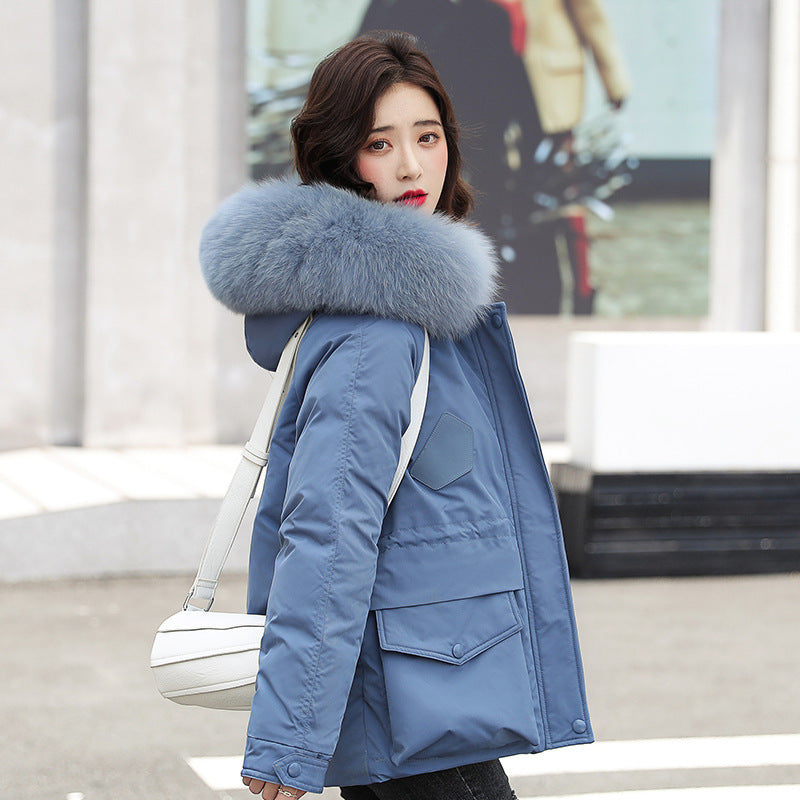 Plus Size Winter Fur Jacket