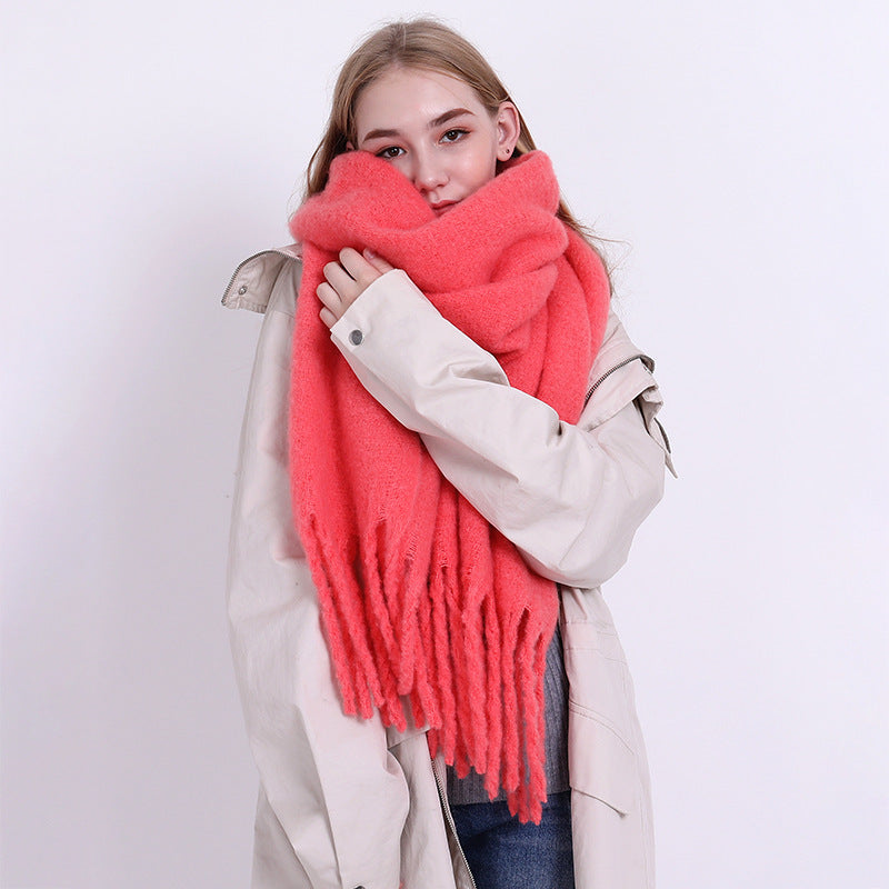 Women's New Thick And Warm Shawl Cashmere
